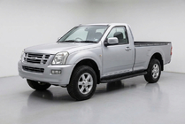 Isuzu D-Max 2002-2011 Praguri Laterale Tayga Black (2007-2012, 2 buc, Aluminiu) foto 1