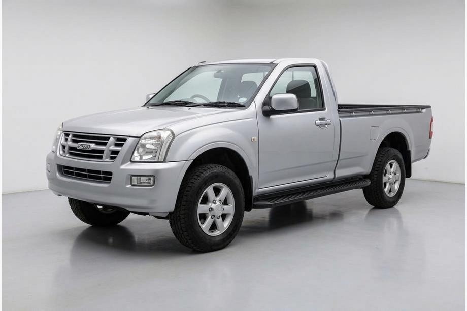 Isuzu D-Max 2002-2011 Praguri Laterale Tayga Black (2007-2012, 2 buc, Aluminiu) Image