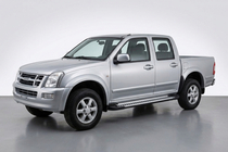 Isuzu D-Max 2002-2011 Praguri Laterale Line (2007-2012, 2 buc, Aluminiu) foto 1