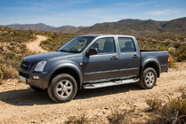 Isuzu D-Max 2002-2011 Praguri Laterale Mevsim Grey (2007-2012, 2 buc, Aluminiu) foto 1