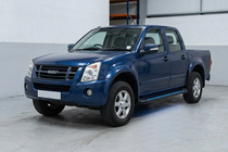Isuzu D-Max 2002-2011 Praguri Laterale Maya Blue (2007-2012, 2 buc, Aluminiu) foto 1