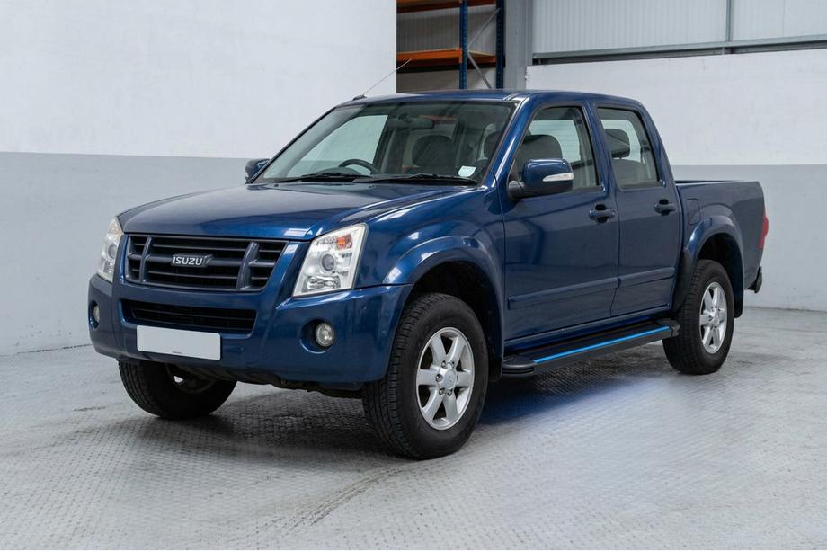 Isuzu D-Max 2002-2011 Praguri Laterale Maya Blue (2007-2012, 2 buc, Aluminiu) Image