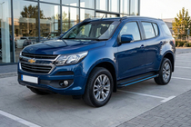 Chevrolet Trailblazer 2012-2019 Praguri Laterale Maya Blue (2 buc, Aluminiu) foto 1