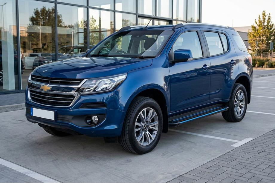 Chevrolet Trailblazer 2012-2019 Praguri Laterale Maya Blue (2 buc, Aluminiu) Image