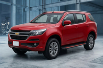 Chevrolet Trailblazer 2012-2019 Praguri Laterale Maya Red (2 buc, Aluminiu) foto 1