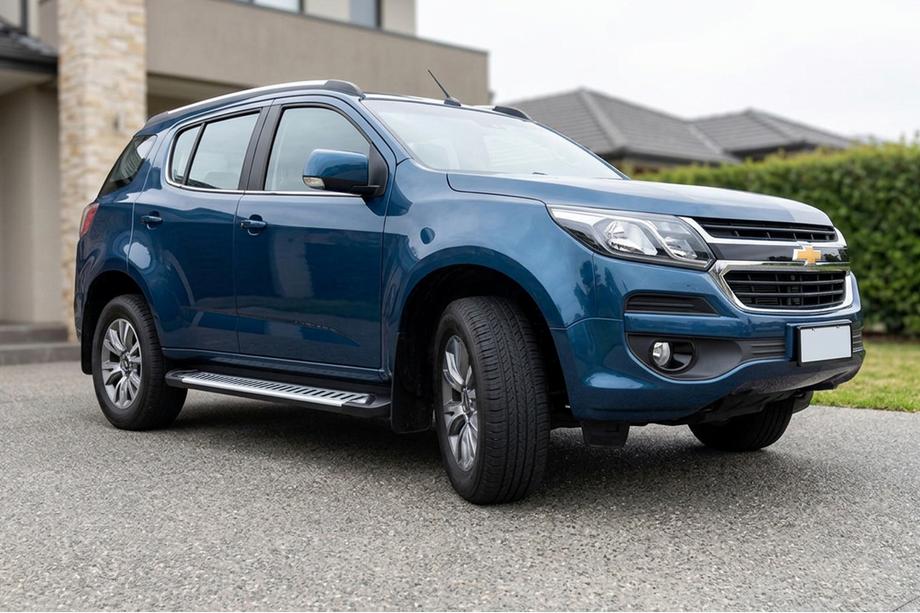 Chevrolet Trailblazer 2012-2019 Praguri Laterale Line (2 buc, Aluminiu) Image