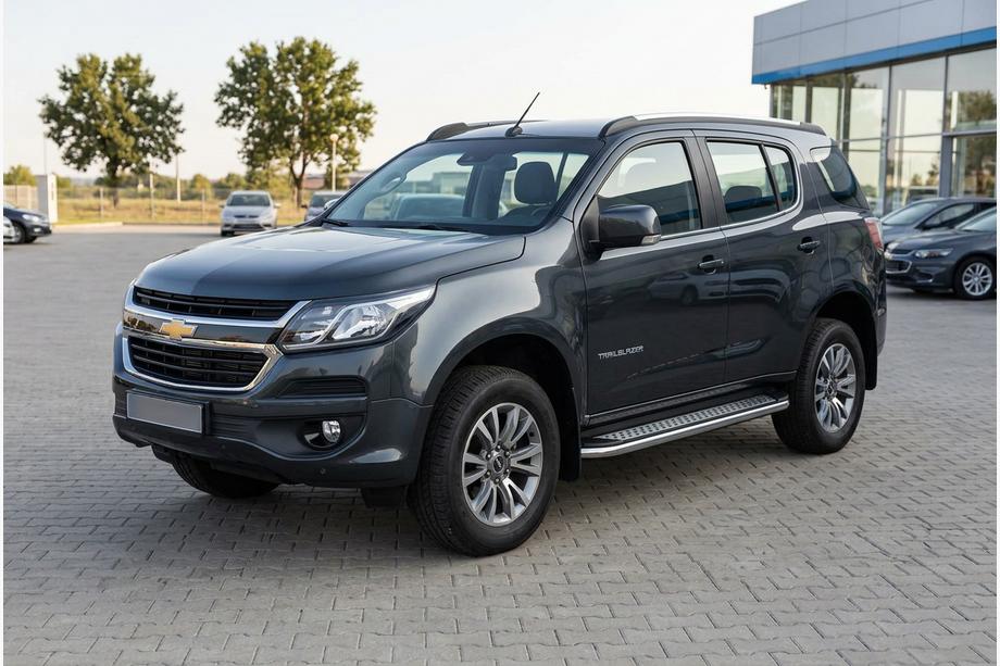 Chevrolet Trailblazer 2012-2019 Praguri Laterale Maydos V2 (2 buc, Aluminiu si Otel Inoxidabil) Foto 1