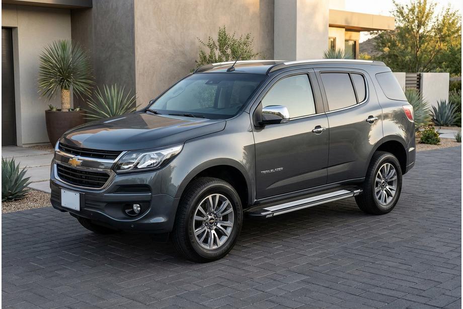 Chevrolet Trailblazer 2012-2019 Praguri Laterale Rainbow (2 buc, Aluminiu) Image