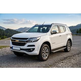 Praguri Laterale BlackLine (2 buc, Aluminiu) Chevrolet Trailblazer 2012-2019 foto 1