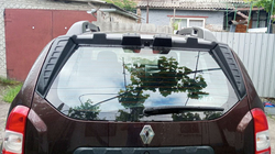 Dacia Duster 2008-2018 Spoiler 3 piese (ABS) V-1 foto 3