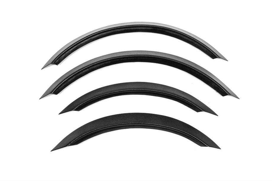 Mercedes C-class W202 1993-2001 Extensii aripi (4 buc, negre, plastic ABS) Foto 6