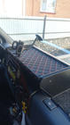 Mercedes Sprinter W901/902/903/904/905 1995–2006 Polita bord (1995-2000, Negru cu cusatura rosie) TDI (bord) foto 6