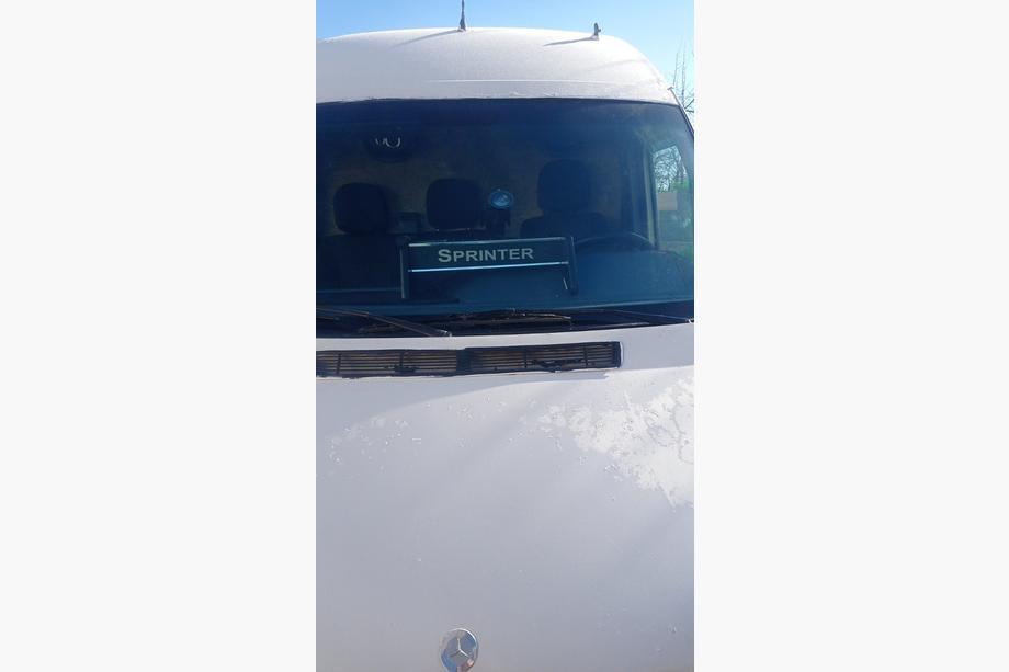 Mercedes Sprinter W901/902/903/904/905 1995–2006 Polita bord (1995-2000, Negru cu cusatura rosie) Foto 7