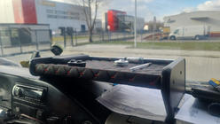 Volkswagen LT 1995-2006 Polita pentru bord (Neagra cu cusatura rosie) foto 1