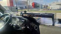 Volkswagen LT 1995-2006 Polita pentru bord (Neagra cu cusatura rosie) foto 2