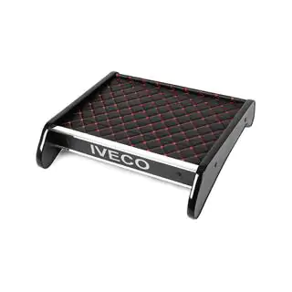 Polita pentru bord (Neagra cu cusatura rosie)