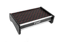 Fiat Ducato 2006-2025 Polita pentru bord (Neagra cu cusatura rosie) din 2014 foto 2