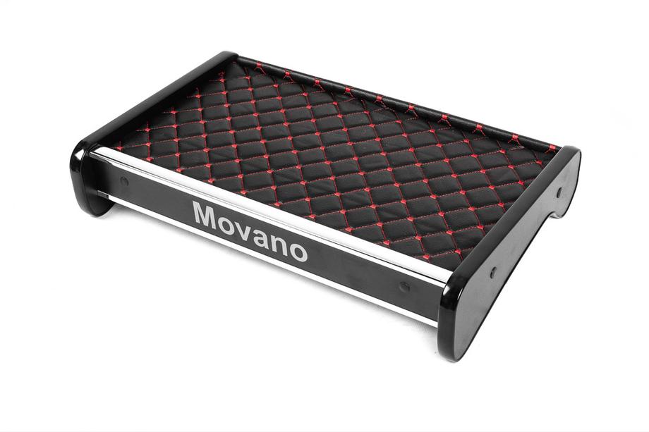 Opel Movano 2004-2010 Polita pentru bord (Neagra cu cusatura rosie) Image