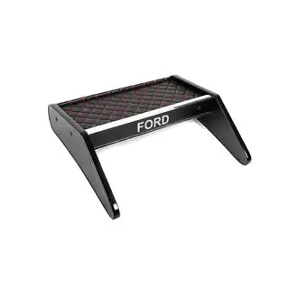 Polita pentru bord (Neagra cu cusatura rosie) foto 2