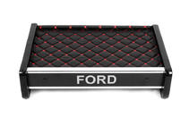 Ford Transit 1991-2000 Polita pentru bord (Negru cu cusatura rosie) foto 2
