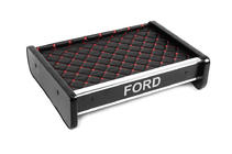 Ford Transit 1991-2000 Polita pentru bord (Negru cu cusatura rosie) foto 3