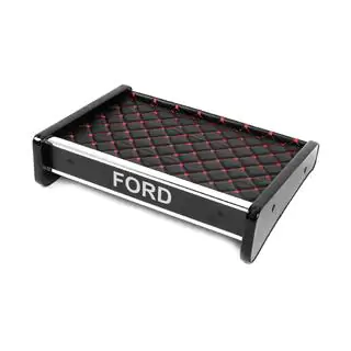 Polita pentru bord (Negru cu cusatura rosie) Ford Transit 1991-2000 foto 1