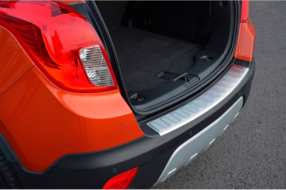 Opel Mokka 2012-2021 Protectie bara spate OmsaLine (2012-2016, inox) Image