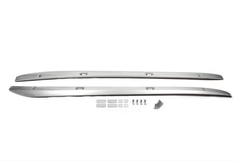 Toyota Highlander 2013-2019 Bare longitudinale integrate gri OEM (plastic ABS) Foto 5