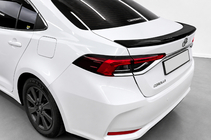 Toyota Corolla 2019- Spoiler 1234 Upgrade (Plastic ABS) foto 3