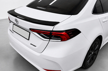 Toyota Corolla 2019- Spoiler 1234 Upgrade (Plastic ABS) foto 1