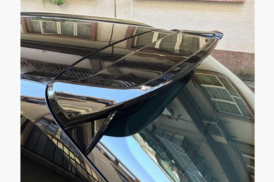 Audi A3 2012-2020 Spoiler (1234 Upgrade V1, negru) Image