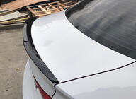 Audi A3 2012-2020 Spoiler (1234 Upgrade V2, negru) foto 1