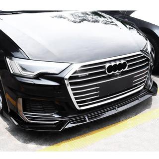 Lip frontal (negru) Audi A6 C8 2018–2025 foto 2