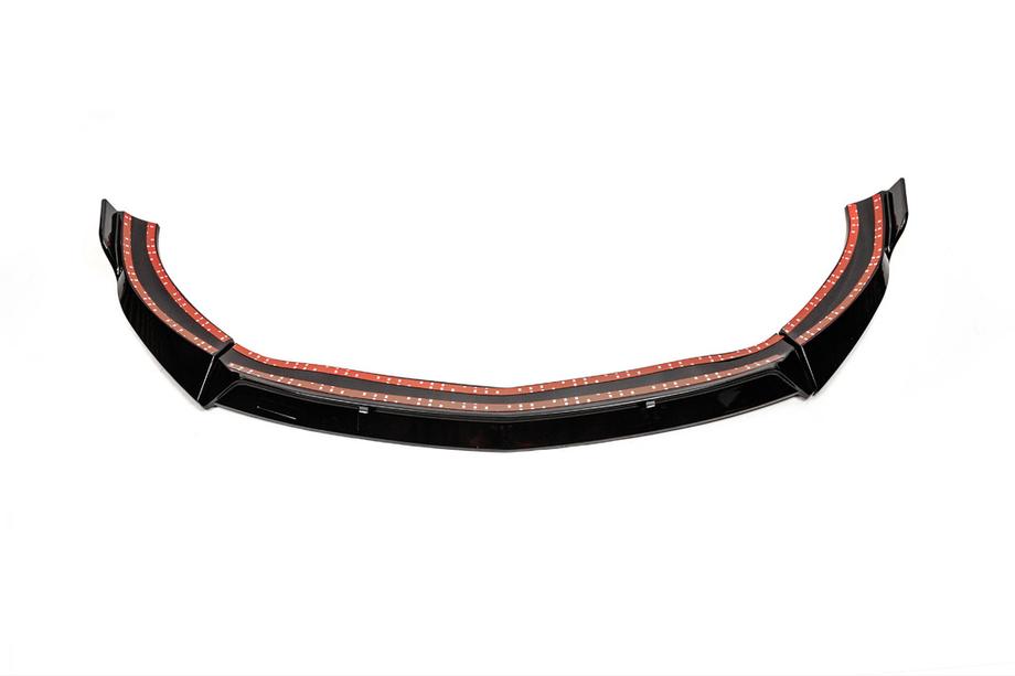 Mercedes CLA C117 2013-2019 Lip frontal V1 (negru) Foto 2