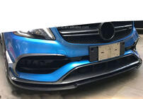 Mercedes A-class W176 2012-2018 Splitter fata (pentru AMG-Line / A45 AMG HB 2016-2018, negru) foto 3