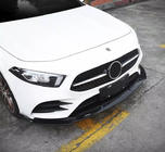 Mercedes A-class W177 2018- Splitter fata (pentru AMG-Line 2018-2021, Negru) foto 2