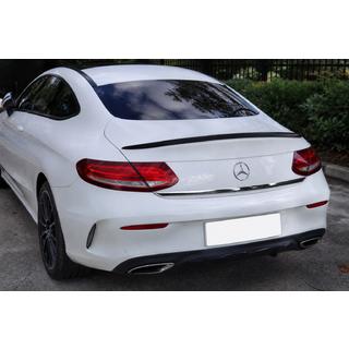 Spoiler pentru Coupe (1234 Upgrade, negru) Mercedes C-сlass W205 2014-2021 foto 1