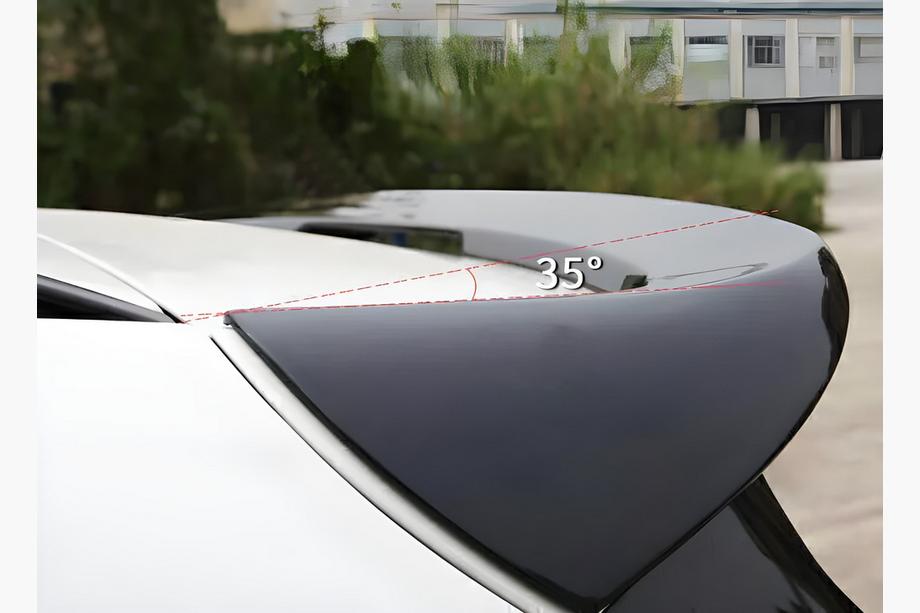 BMW X1 F48 2015-2022 Spoiler Lip (1234 Upgrade, Negru) Foto 5