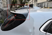 BMW X2 F39 2018-2023 Spoiler Lip (1234 Upgrade, Negru) foto 4