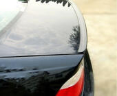 BMW 3 Series E46 1998-2006 Spoiler Lip (1234 Upgrade, Negru) foto 1