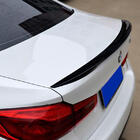 BMW Seria 5 G30/G31 2017–2023 Spoiler M-Performance V1 (1234 Upgrade, Negru) foto 8