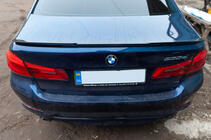 BMW Seria 5 G30/G31 2017–2023 Spoiler M-Performance V1 (1234 Upgrade, Negru) foto 3