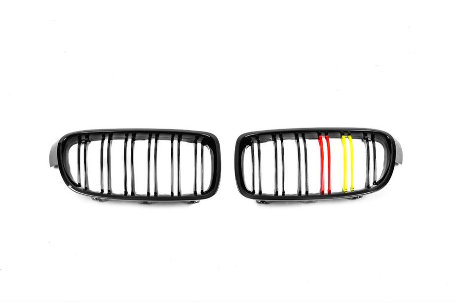 BMW 3 Series F30/F31 2012-2019 Grila radiator M-Look (German Color) Foto 4