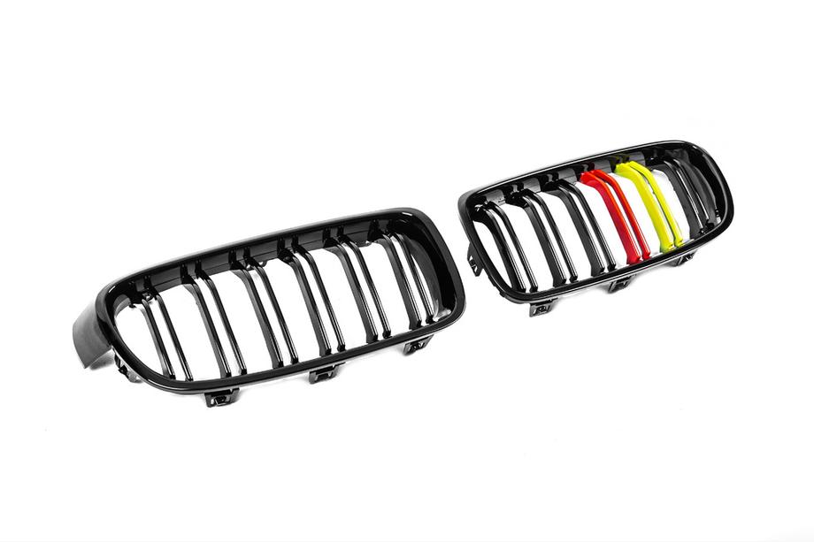 BMW 3 Series F30/F31 2012-2019 Grila radiator M-Look (German Color) Foto 3