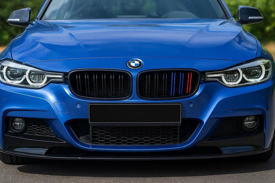 BMW 3 Series F30/F31 2012-2019 Grile radiator M-Look (M-Color) Foto 2