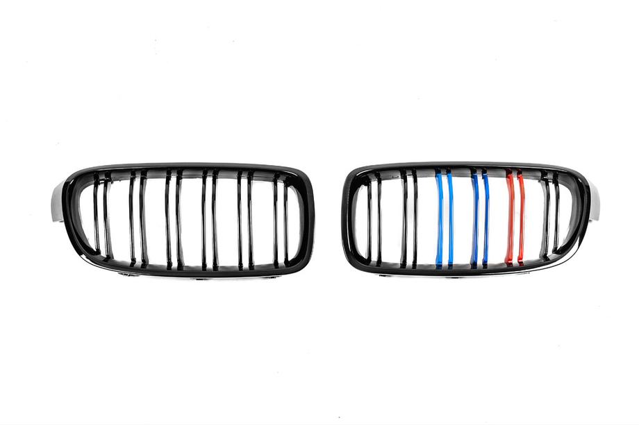 BMW 3 Series F30/F31 2012-2019 Grile radiator M-Look (M-Color) Foto 4