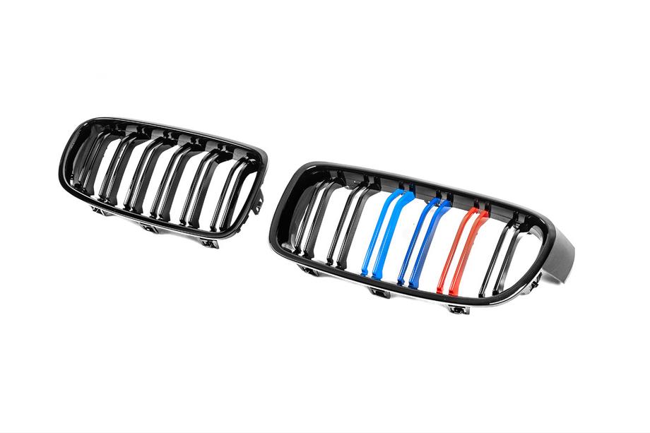 BMW 3 Series F30/F31 2012-2019 Grile radiator M-Look (M-Color) Foto 6