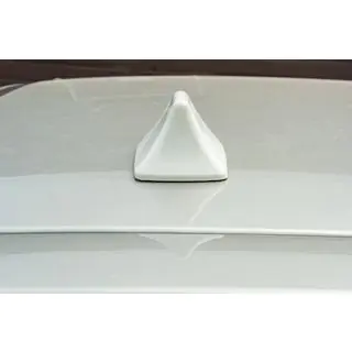 Antena shark fin (alb, ABS) foto 3