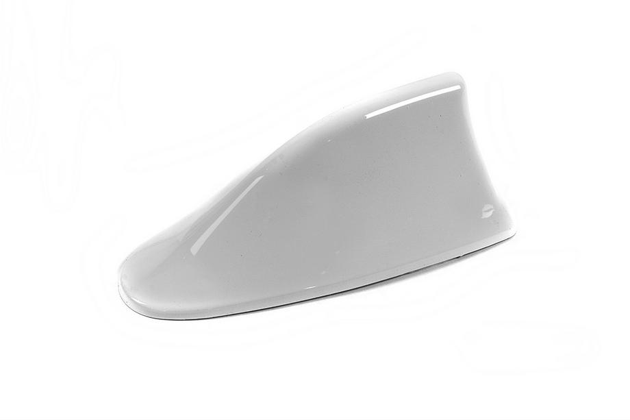 Antena shark fin (alb, ABS) Foto 6