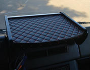Mercedes T2 (507-814) 1967-1996 Polita pentru bord (Neagra cu cusatura rosie) foto 1